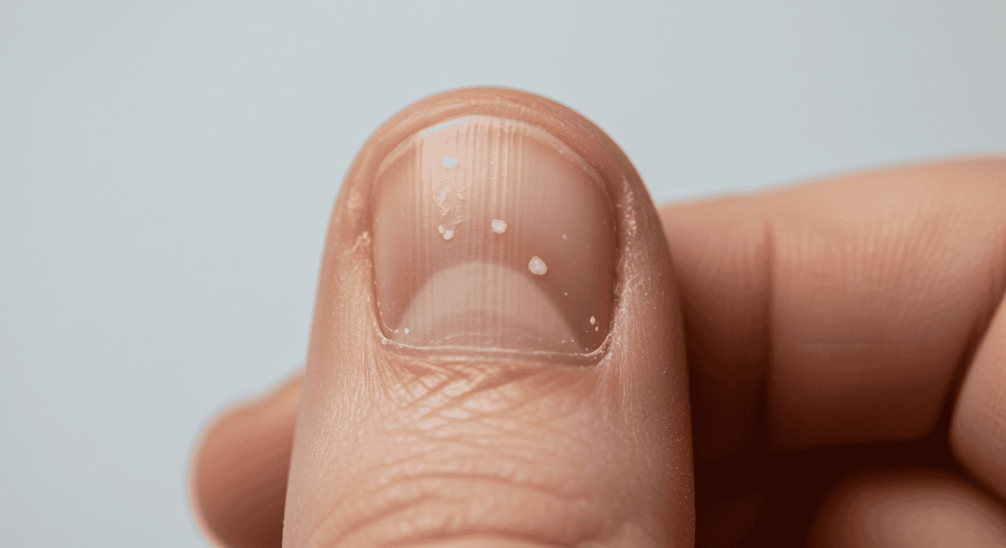 Leia mais sobre o artigo Manchas Brancas nas Unhas: O Que Elas Revelam Sobre Sua Saúde