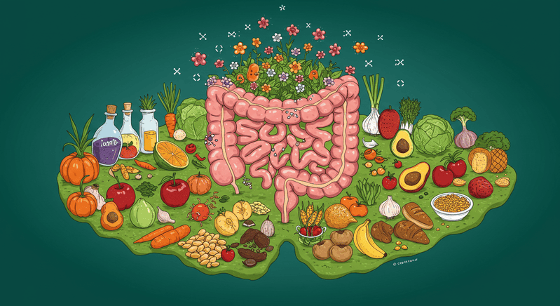 Leia mais sobre o artigo A Saúde Começa no Intestino: Como o Cuidado com o Microbioma Pode Transformar sua Vida
