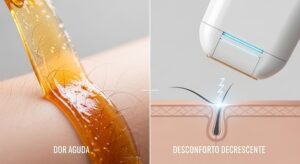 Leia mais sobre o artigo Depilação a Laser Dói Mais que Cera? O Veredito Final para sua Pele